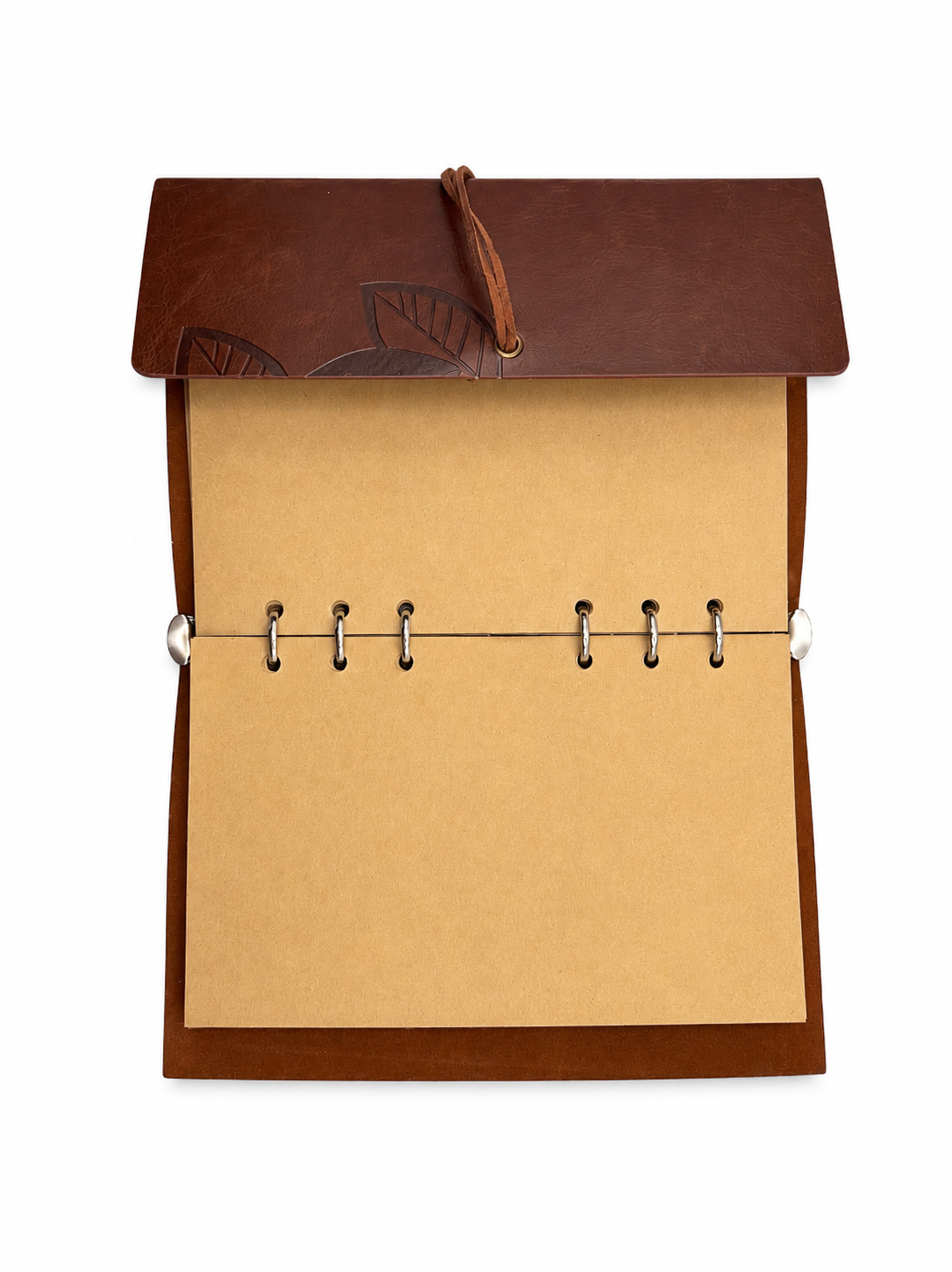 Kochi Faux leather file notebook