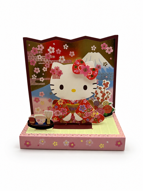 Japanese greeting card and postcard lucky bag set