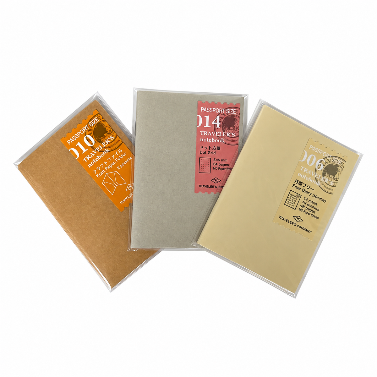 TRAVELER’S COMPANY passport size inserts