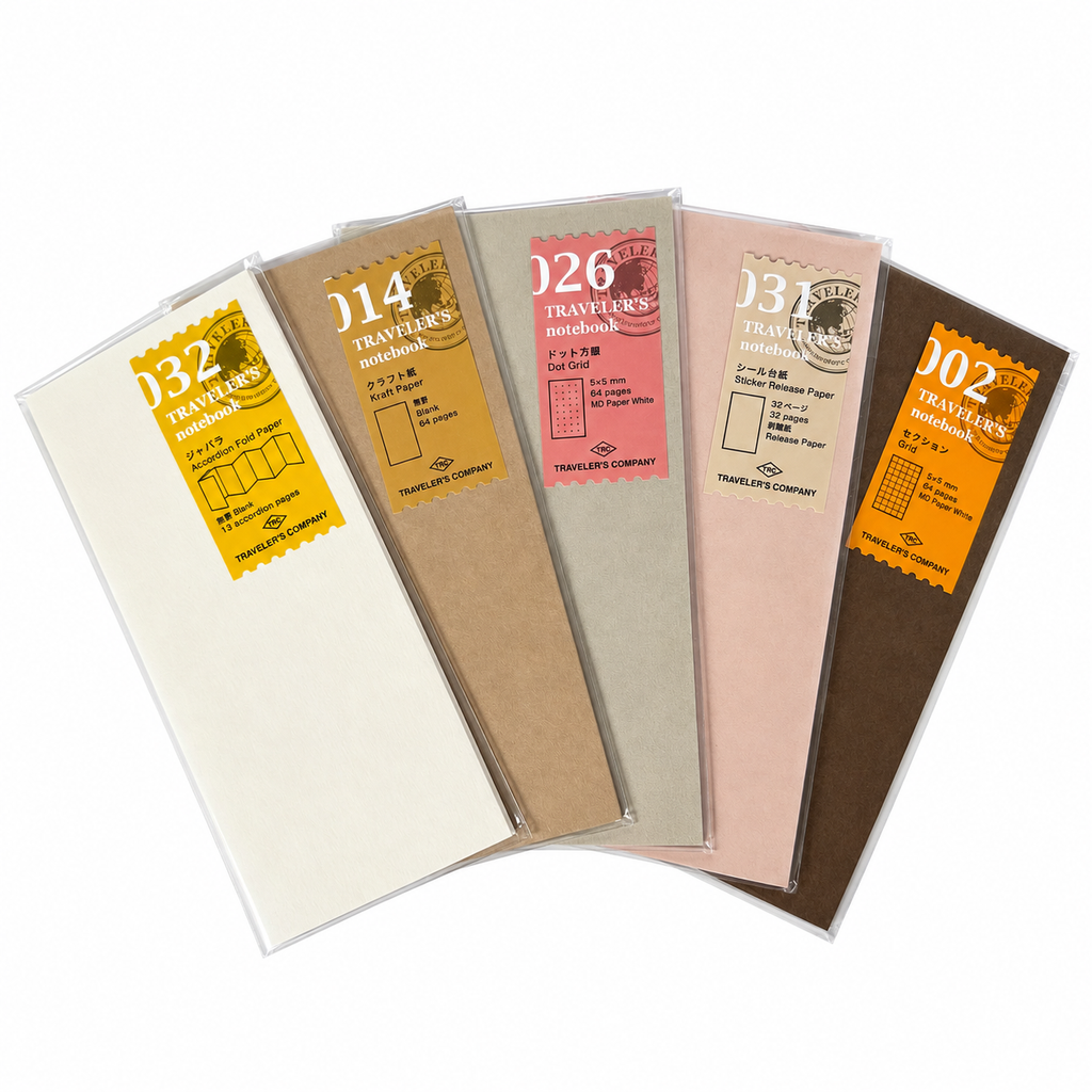 TRAVELER’S COMPANY notebook inserts